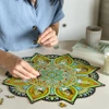 Wood You Do Puzzle drewniane Mandala | Harmony Mandala | rozmiar XXL 450 elementów | A2