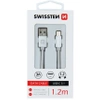 SWISSTEN Biały Kabel USB - USB-C 1,2m 3A
