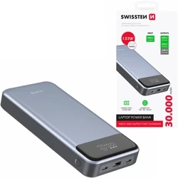 SWISSTEN Powerbank 30000 mAh 2xUSB-C 1xUSB-A 133W