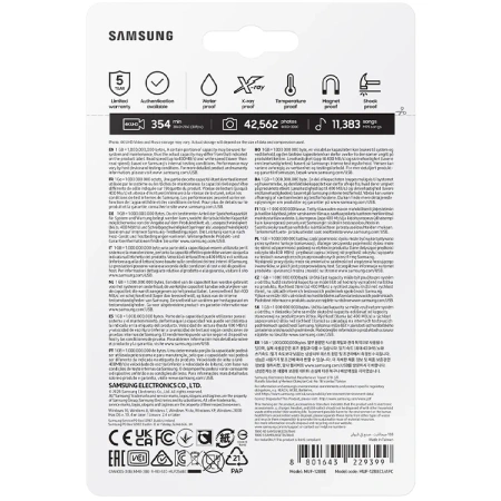 Samsung Pendrive 128GB USB 3.2 400MB/s kolor srebrny BAR PLUS