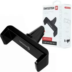 SWISSTEN Czarny Regulowany Uchwyt samochodowy do kratki S-GRIP AV-1