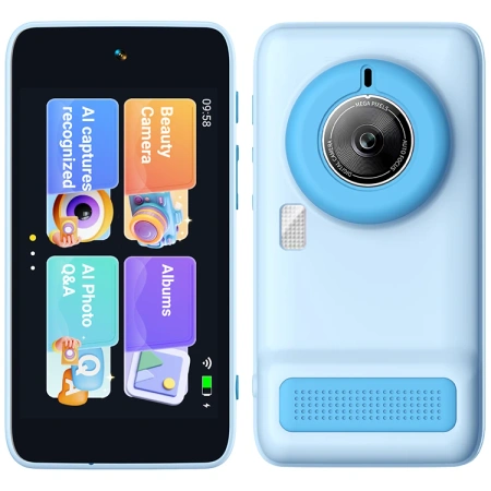 Ciron Niebieski Cyfrowy 5MP AI Aparat fotograficzny dla dzieci X1