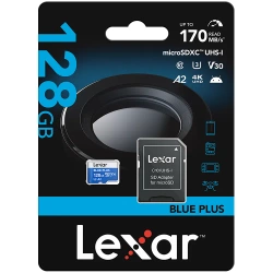 Lexar Karta pamięci Blue Plus 128GB + adapter SD microSDXC