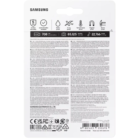 Samsung Pendrive 256GB USB 3.2 400MB/s kolor tytanowo-szary BAR PLUS