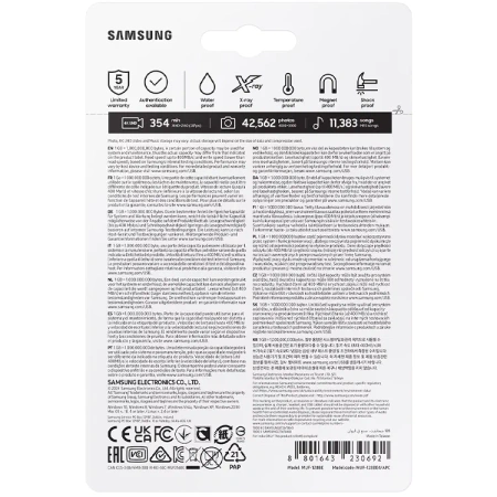 Samsung Pendrive 128GB USB 3.2 400MB/s kolor tytanowo-szary BAR PLUS