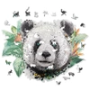 Wood You Do Puzzle drewniane Puszysta Panda | Fluffy Panda | 550 elementów | A2