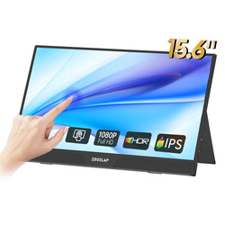 ZEUSLAP Monitor przenośny 15.6” Dotykowy IPS FHD Z15ST