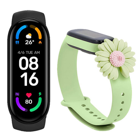 Opaska sportowa Xiaomi Mi Band 6 + wymienna opaska