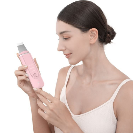 InFace Różowy Peeling kawitacyjny Ultrasonic Ion Cleansing  MS7100