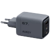 Aukey Kompaktowa Ładowarka sieciowa PA-C3 Comet Mix 3 67W GaN 