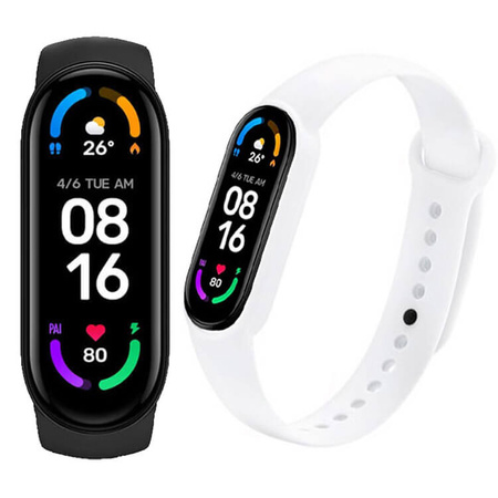 Opaska sportowa Xiaomi Mi Band 6 + wymienna opaska