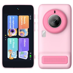Ciron Różowy Cyfrowy 5MP AI Aparat fotograficzny dla dzieci X1