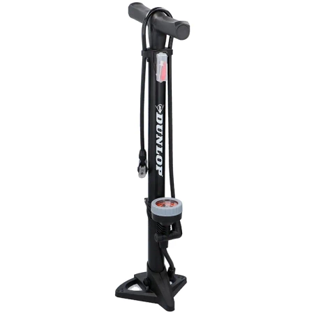 Dunlop Pompka rowerowa podłogowa 11Bar z manometrem (160PSI)