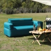 Aerogogo Niebieska Sofa Samopompująca dmuchana Kanapa Materac 170x74 BS2-02