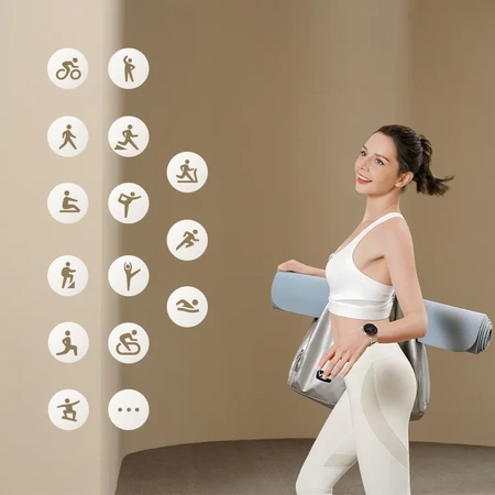 70mai Złoty Smartwatch Zegarek sportowy Maimo Watch R + świąteczne opakowanie