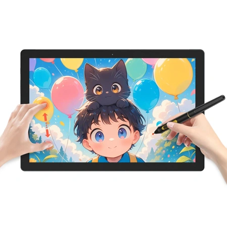 Bosto Tablet graficzny z rysikiem i dotykowym ekranem 10,1″ BT-101A