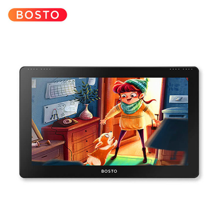 Bosto Tablet graficzny All-in-one Studio 16HDT z Windows 15.6'' IPS 256GB z dotykowym ekranem