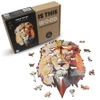 Wood You Do Puzzle drewniane Silny Lew | Strong Lion | 140 elementów | A4