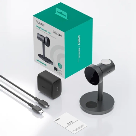 AUKEY magnetyczna ładowarka 15w MagFusion 3w1 LC-MC311