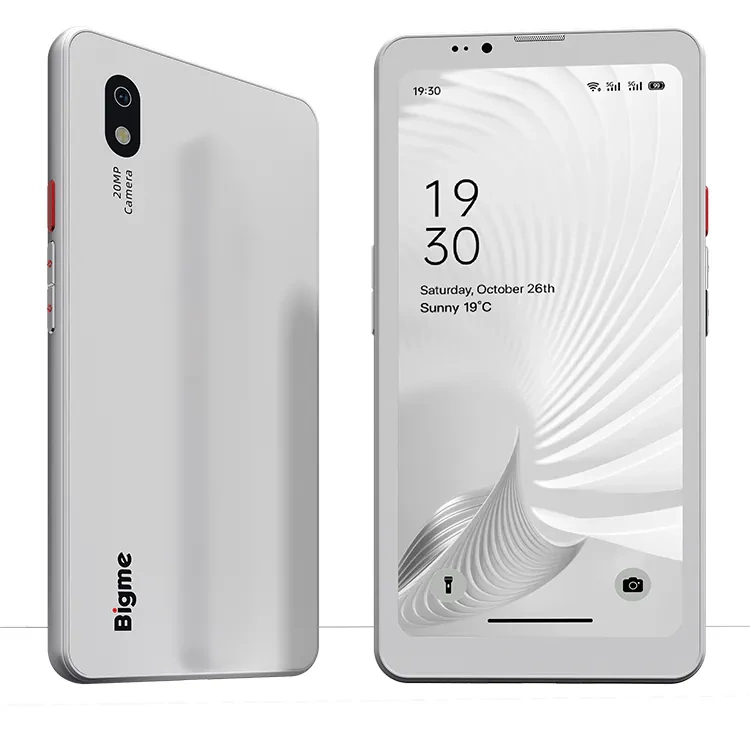 ⚡ Bigme Czytnik i Smartfon w jednym biały HiBreak PRO 2w1