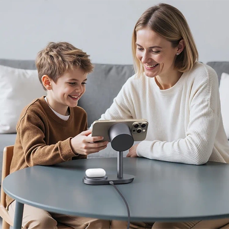 AUKEY magnetyczna ładowarka 25w MagFusion Qi2.2 2X LC-MC213