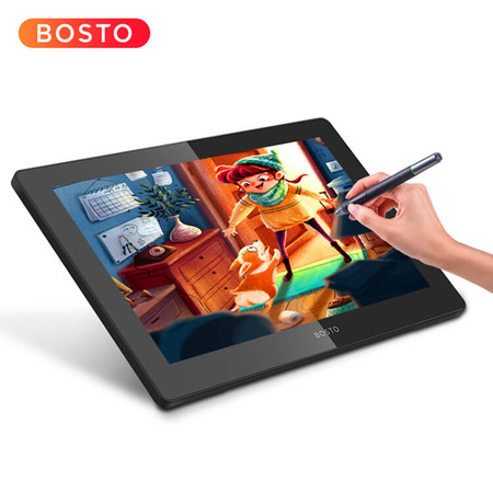 Bosto Tablet graficzny All-in-one Studio 16HDT z Windows 15.6'' IPS 256GB z dotykowym ekranem