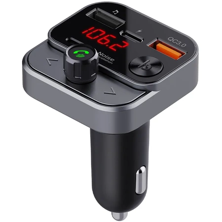 SWISSTEN Samochodowy transmiter FM Bluetooth USB-A z szybką ładowarką