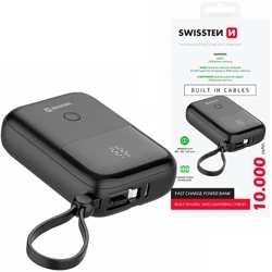 SWISSTEN Powerbank PD 10000 mAh 22,5 W