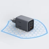 Aukey Kompaktowa Ładowarka sieciowa PA-C5 Comet Mix 3 100W GaN 
