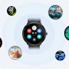 70mai Czarny Smartwatch Zegarek sportowy Maimo Watch R GPS + Pomarańczowy wymienny pasek