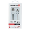 SWISSTEN Biały Kabel USB - USB-C 2m 3A