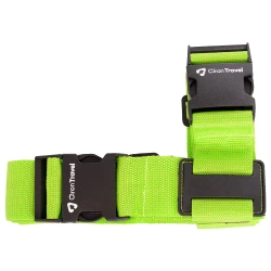 Ciron Zabezpieczenie  do Walizek Pas Zabezpieczający Zielony z wizytówką