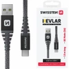 SWISSTEN Wytrzymały Kabel USB - USB-C 1,5m 3A