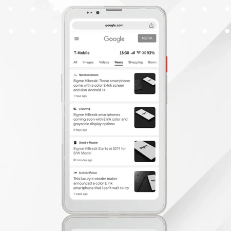 Bigme Czytnik i Smartfon w jednym HiBreak PRO 2w1