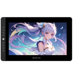 Bosto tablet graficzny z ekranem dotykowym OLED, piórem Movsketch 13