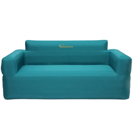 Aerogogo Niebieska Sofa Samopompująca dmuchana Kanapa Materac 170x74 BS2-02