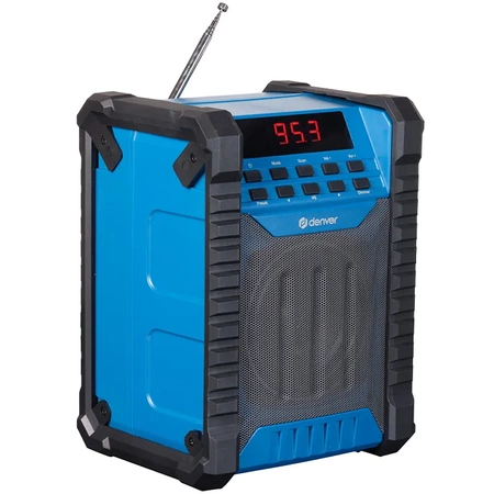 Denver Wytrzymałe Radio budowlane FM Bluetooth 10W WRB-60