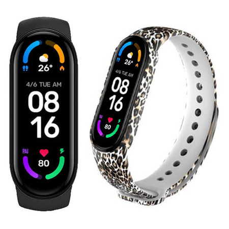 Opaska sportowa Xiaomi Mi Band 6 + wymienna opaska