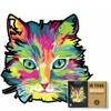 Wood You Do Puzzle drewniane Kot | Agile Cat | 230 elementów | A3