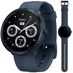 70mai Niebieski Smartwatch Zegarek sportowy Maimo Watch R GPS + Granatowy wymienny pasek