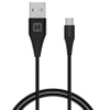 SWISSTEN Czarny Kabel USB - micro USB 1,5m 2,4A 9mm