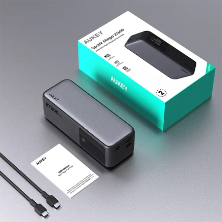 Aukey Powerbank 27600 mAh o mocy 140W z USB-C PB-Y63 