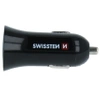 SWISSTEN Ładowarka samochodowa 2xUSB 2,4A + kabel Lightning