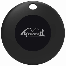 MiLi lokalizator czarny do kluczy i bagażu LifeTag