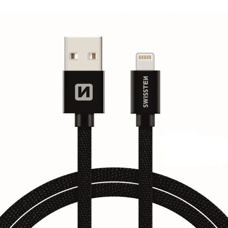 SWISSTEN Kabel USB- Lightning 2m 3A do iPhone