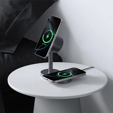 AUKEY magnetyczna ładowarka 25w MagFusion Qi2.2 2X LC-MC213