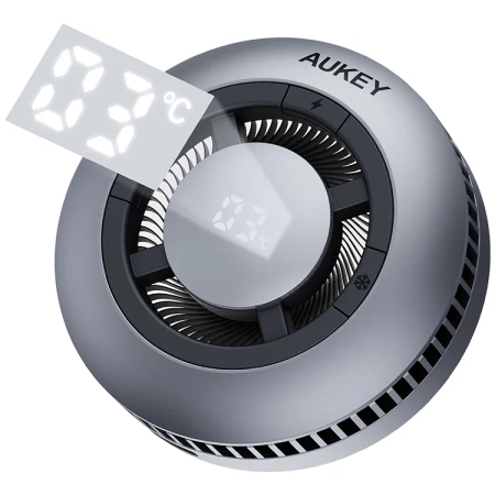 AUKEY magnetyczna ładowarka 15w MagFusion Qi2 z chłodzeniem LC-G10