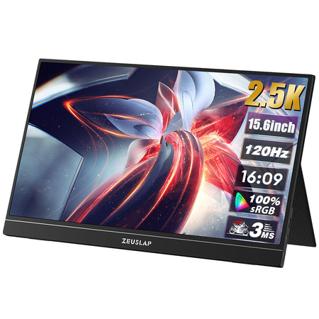 ZEUSLAP Monitor przenośny 15.6” 2.5K Oxide TFT-LCD 120Hz ZP156K