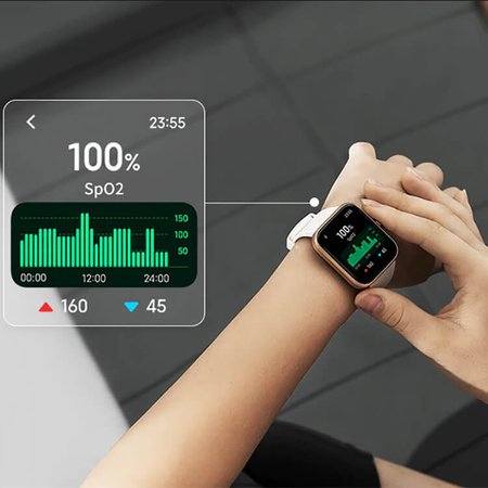 70mai Złoty Smartwatch Zegarek sportowy Maimo + świąteczne opakowanie