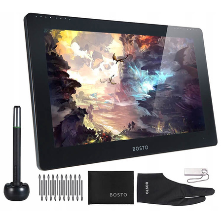 Bosto Tablet graficzny All-in-one Studio 16HD z Windows 15.6'' IPS 128GB